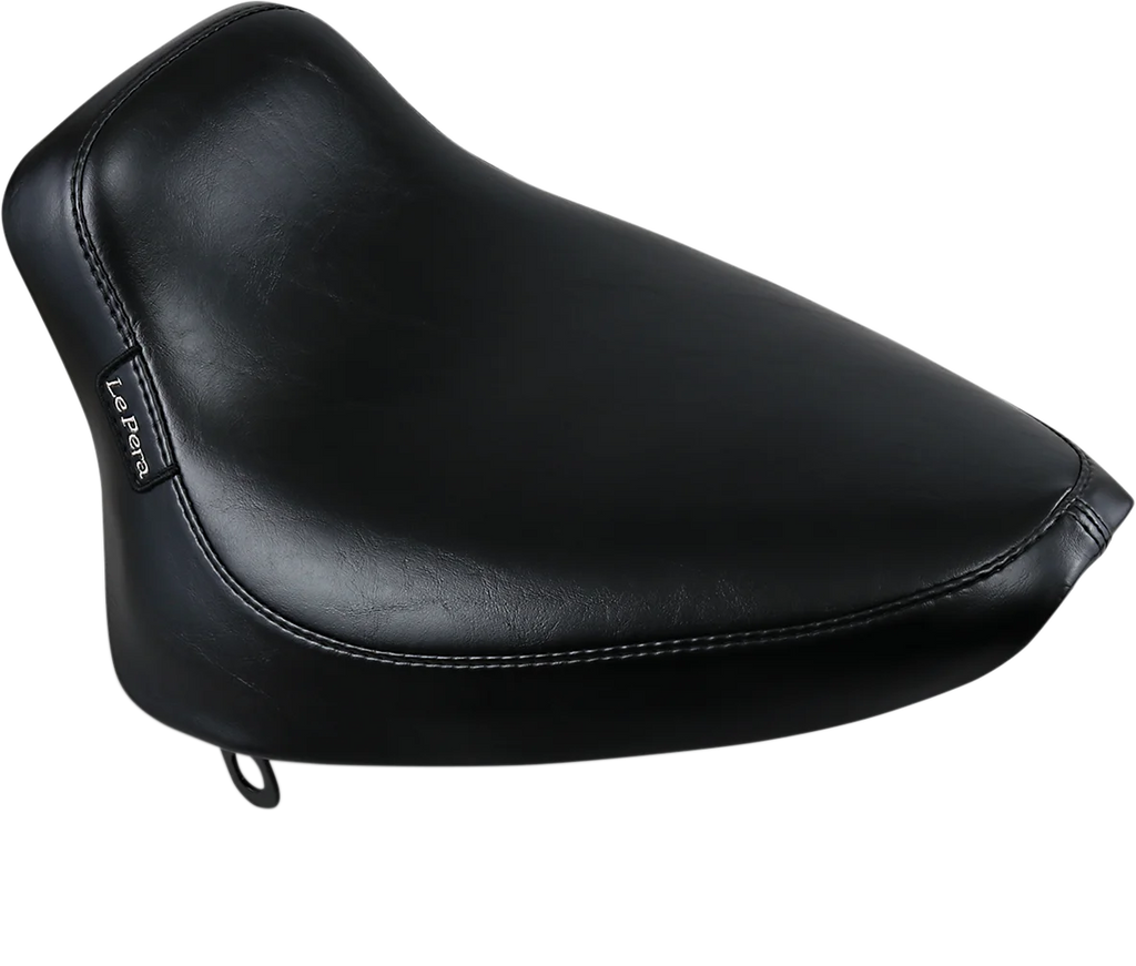 Le Pera Silhouette Solo Seat - Smooth - Black - Softail '84-'99 LGN-850 - Main Product View