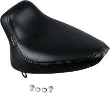 Load image into Gallery viewer, Le Pera Silhouette Solo Seat - Smooth - Black - Softail '84-'99 LGN-850 - Side View