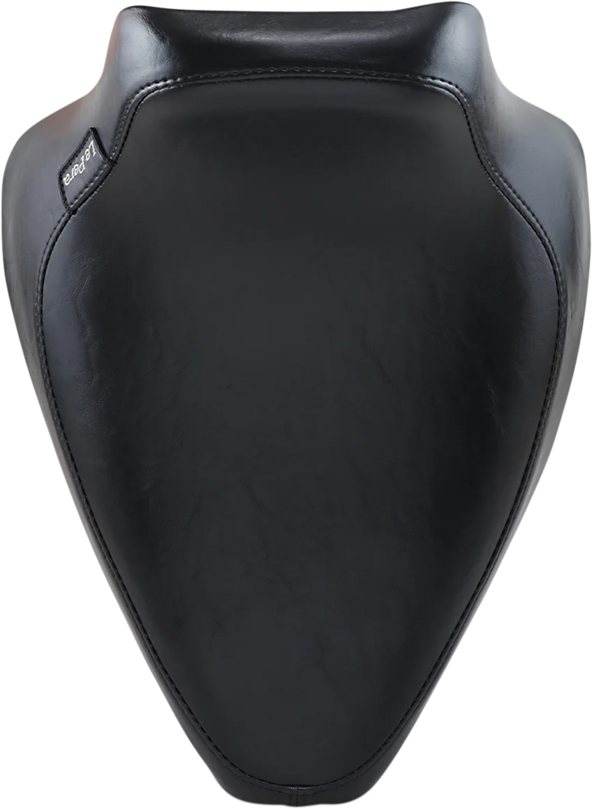 Le Pera Silhouette Solo Seat - Smooth - Black - Softail '84-'99 LN-850 - Back View