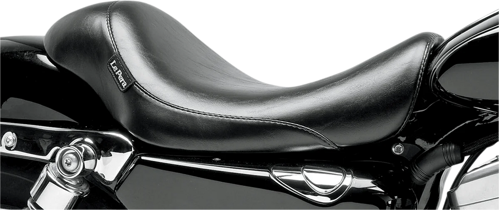 Le Pera Silhouette Solo Seat - Smooth - Black - XL '07-'09 LCK-856 - Main Product View