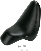 Load image into Gallery viewer, Le Pera Silhouette Solo Seat - Smooth/Bullet - Black - Softail '00-'07 LX-280 - Side View