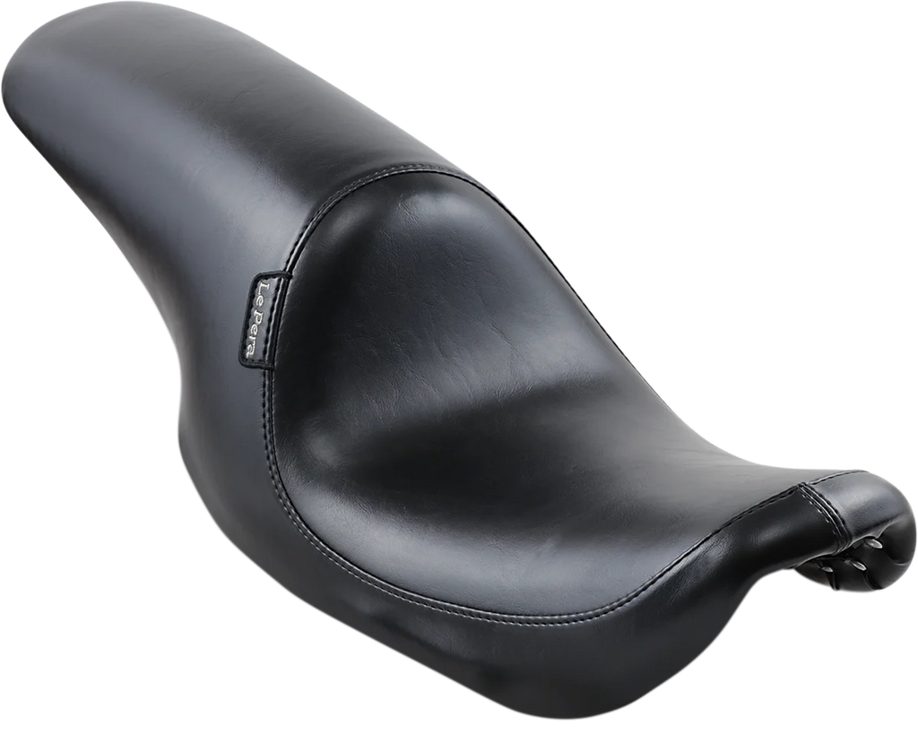 Le Pera Silhouette Up-Front Seat - Full-Length - Smooth - Black - FXD '96-'03 LNU-861 - Main Product View