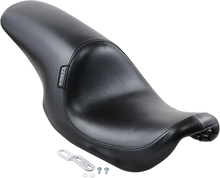 Load image into Gallery viewer, Le Pera Silhouette Up-Front Seat - Full-Length - Smooth - Black - FXD &#39;96-&#39;03 LNU-861 - Side View