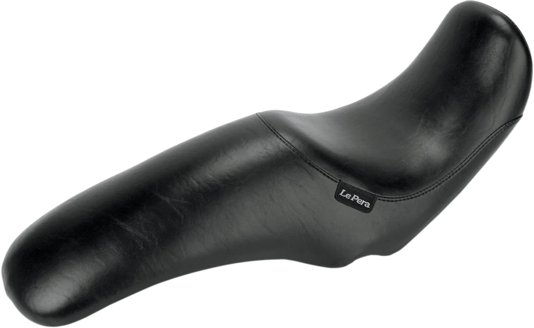 Le Pera Silhouette Up-Front Seat - Full-Length - Smooth - Black - FXD '96-'03 LNU-861 - Additional View 5