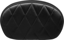 Load image into Gallery viewer, Le Pera Sissy Bar Pad - Medium - Diamond - Shiny Black L-SBP02DM-SH - Main Product View