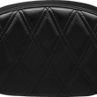 Load image into Gallery viewer, Le Pera Sissy Bar Pad - Medium - Double Diamond - Shiny Black L-SBP02DD-SH - Main Product View