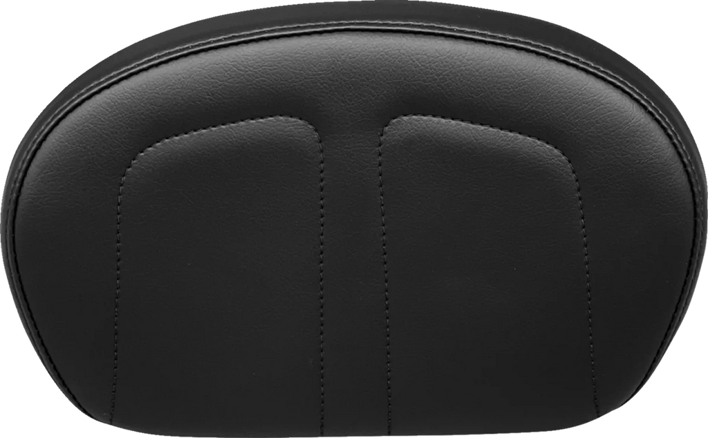 Le Pera Sissy Bar Pad - Medium - Maverick - Dull Black L-SBP02MAV-DULL - Main Product View