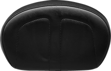 Load image into Gallery viewer, Le Pera Sissy Bar Pad - Medium - Maverick - Shiny Black L-SBP02MAV-SH - Main Product View