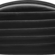 Load image into Gallery viewer, Le Pera Sissy Bar Pad - Medium - Pleated - Shiny Black L-SBP02PT-SH - Main Product View