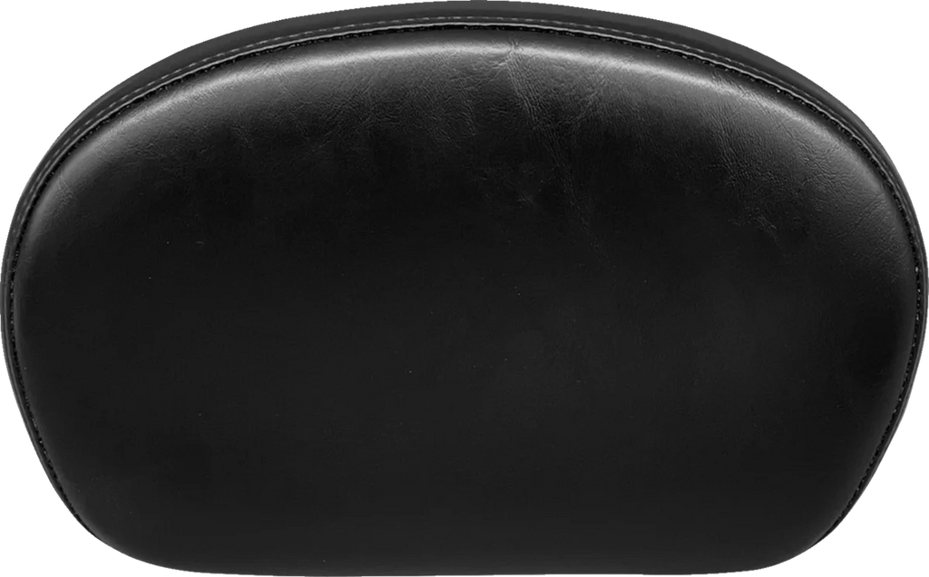 Le Pera Sissy Bar Pad - Medium - Smooth - Shiny Black L-SBP02S-SH - Main Product View