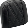 Load image into Gallery viewer, Le Pera Sissy Bar Pad - Small - GT2/HR2 - Perforated Black L-SBP03GT/HR2 - Main Product View