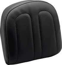 Load image into Gallery viewer, Le Pera Sissy Bar Pad - Small - Maverick - Dull Black L-SBP03MAV-DULL - Main Product View