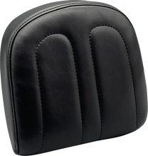 Load image into Gallery viewer, Le Pera Sissy Bar Pad - Small - Maverick - Shiny Black L-SBP03MAV-SH - Main Product View