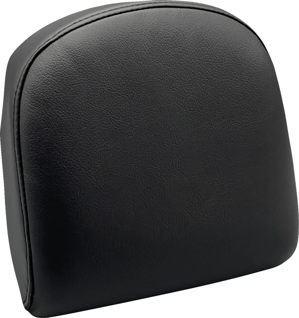 Le Pera Sissy Bar Pad - Small - Smooth - Dull Black L-SBP03S-DULL - Main Product View