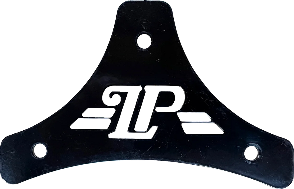 Le Pera Sissy Bar Plate - Dead End - Classic - Black - Softail/Touring '08-'22 H-SB LP CLASSIC - Main Product View