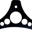 Load image into Gallery viewer, Le Pera Sissy Bar Plate - Dead End - Holy Grail - Black - Softail/Touring '08-'22 H-SB HOLYGRAIL - Main Product View