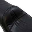 Load image into Gallery viewer, Le Pera Sorrento 2-Up Seat - Stitched - Black - FL '08-'23 LK-907 - Back View