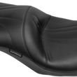 Load image into Gallery viewer, Le Pera Sorrento 2-Up Seat - Stitched - Black - FL '08-'23 LK-907RZ - Main Product View