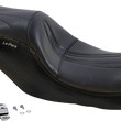 Load image into Gallery viewer, Le Pera Sorrento 2-Up Seat - Stitched - Black - FLHR '02-'07 LH-907RK - Side View