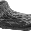 Load image into Gallery viewer, Le Pera Sprocket Solo Seat - Diamond - Black - FXD '06-'17 LK-321DM - Main Product View