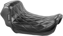 Load image into Gallery viewer, Le Pera Sprocket Solo Seat - Diamond - Black - FXD '06-'17 LK-321DM - Main Product View