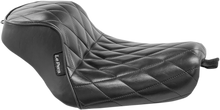 Load image into Gallery viewer, Le Pera Sprocket Solo Seat - Diamond - Black - XL &#39;04-&#39;23 LK-326DM - Main Product View