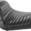 Load image into Gallery viewer, Le Pera Sprocket Solo Seat - Pleated - Black - XL '04-'23 LK-326PT - Main Product View