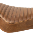 Load image into Gallery viewer, Le Pera Streaker Solo Seat - Pleated - Brown - XL '04-'23 LK-356PTTDV - Main Product View