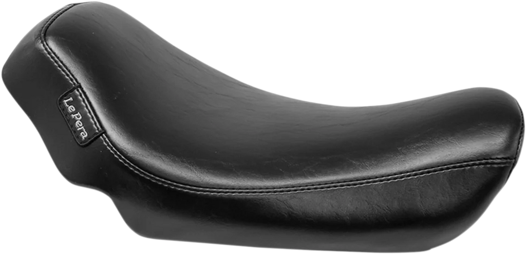 Le Pera Streaker Solo Seat - Smooth - Black - Dyna '06-'17 LK-351 - Main Product View