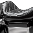Load image into Gallery viewer, Le Pera Stubs Cafe Seat - Diamond - Black - FXD '06-'17 LK-421DM - Main Product View