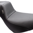 Load image into Gallery viewer, Le Pera Tailwhip Daddy Long Legs Low Rider Seat - Basketweave - Black - FL/FX '18-'23 LYR-580DLBW - Main Product View