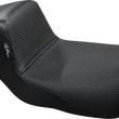 Load image into Gallery viewer, Le Pera Tailwhip Daddy Long Legs Seat - Burnt Orange Double Diamond Stitch - FLH/FLT '23-'24 LV-587DLDD-OB4
