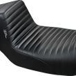 Load image into Gallery viewer, Le Pera Tailwhip Daddy Long Legs Seat - Pleated - Black - Touring '08-'23 LK-587DLPT - Main Product View