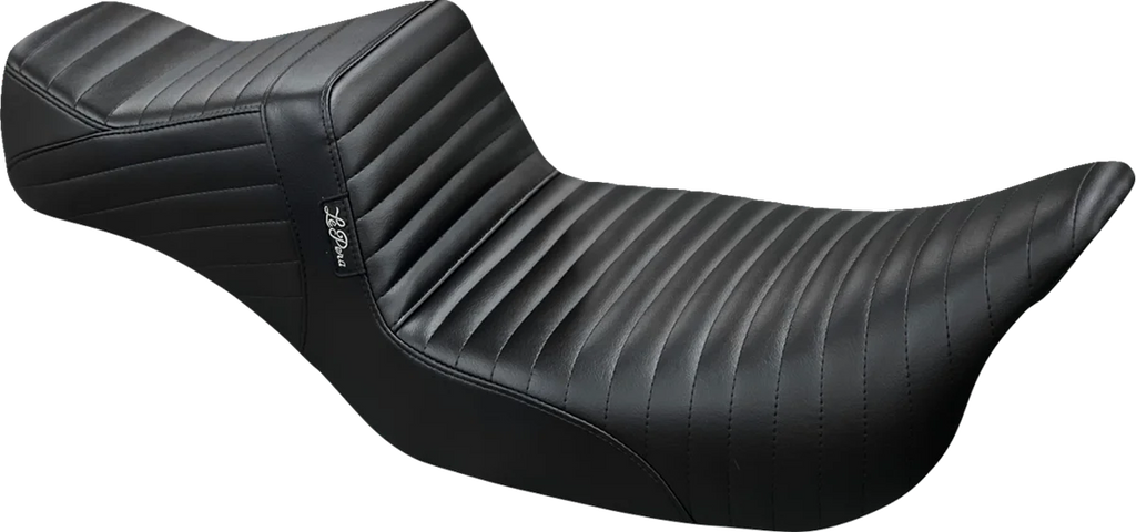 Le Pera Tailwhip Daddy Long Legs Seat - Pleated - Black - Touring '08-'23 LK-587DLPT - Main Product View