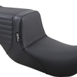 Load image into Gallery viewer, Le Pera Tailwhip Seat - Basketweave - Black - FL '08-'23 LK-587BW - Main Product View