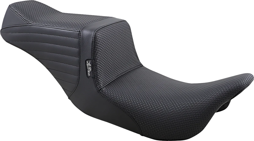 Le Pera Tailwhip Seat - Basketweave - Black - FL '08-'23 LK-587BW - Main Product View