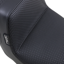 Load image into Gallery viewer, Le Pera Tailwhip Seat - Basketweave - Black - FL '08-'23 LK-587BW - Side View