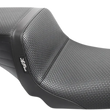 Load image into Gallery viewer, Le Pera Tailwhip Seat - Basketweave - Black - FXD '06-'17 LK-581BW - Main Product View
