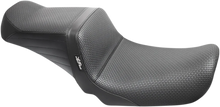 Load image into Gallery viewer, Le Pera Tailwhip Seat - Basketweave - Black - FXD '06-'17 LK-581BW - Main Product View