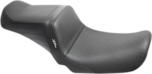 Le Pera Tailwhip Seat - Basketweave - Black - FXD '06-'17 LK-581BW - Main Product View