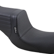 Load image into Gallery viewer, Le Pera Tailwhip Seat - Basketweave - Black - FXD '96-'03 LN-581BW - Main Product View