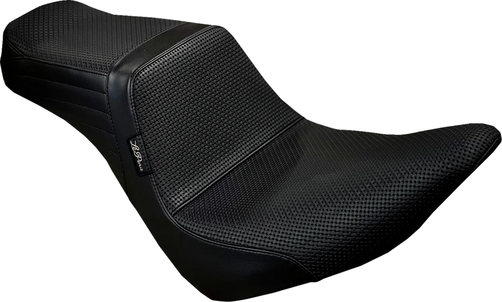 Le Pera Tailwhip Seat - Basketweave - Black - FXLR/FLSB '18-'23 LYR-580BW - Main Product View