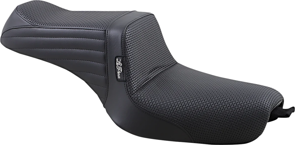 Le Pera Tailwhip Seat - Basketweave - Black - XL '10-'22 LK-586BW - Main Product View