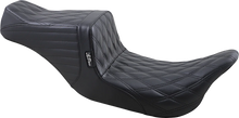 Load image into Gallery viewer, Le Pera Tailwhip Seat - Double Diamond - Black - FL '08-'23 LK-587DD - Main Product View