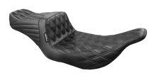 Load image into Gallery viewer, Le Pera Tailwhip Seat - Double Diamond - Black - FL '97-'07 LH-587DD - Main Product View