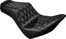 Load image into Gallery viewer, Le Pera Tailwhip Seat - Double Diamond - Black - FXLR/FLSB '18-'23 LYR-580DD - Main Product View