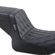 Load image into Gallery viewer, Le Pera Tailwhip Seat - Double Diamond - Black - FXR '82-'94 L-588DD - Main Product View