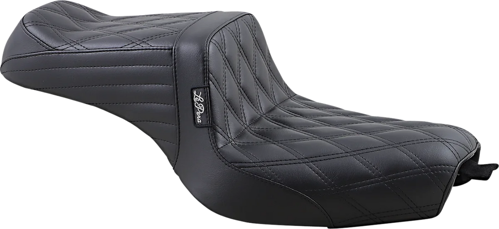 Le Pera Tailwhip Seat - Double Diamond - Black - XL '10-'22 LK-586DD - Main Product View
