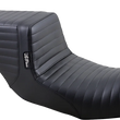 Load image into Gallery viewer, Le Pera Tailwhip Seat - Pleated - Black - FL '08-'23 LK-587PT - Main Product View