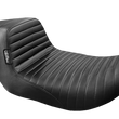 Load image into Gallery viewer, Le Pera Tailwhip Seat - Pleated - Black - FL '97-'07 LH-587PT - Main Product View